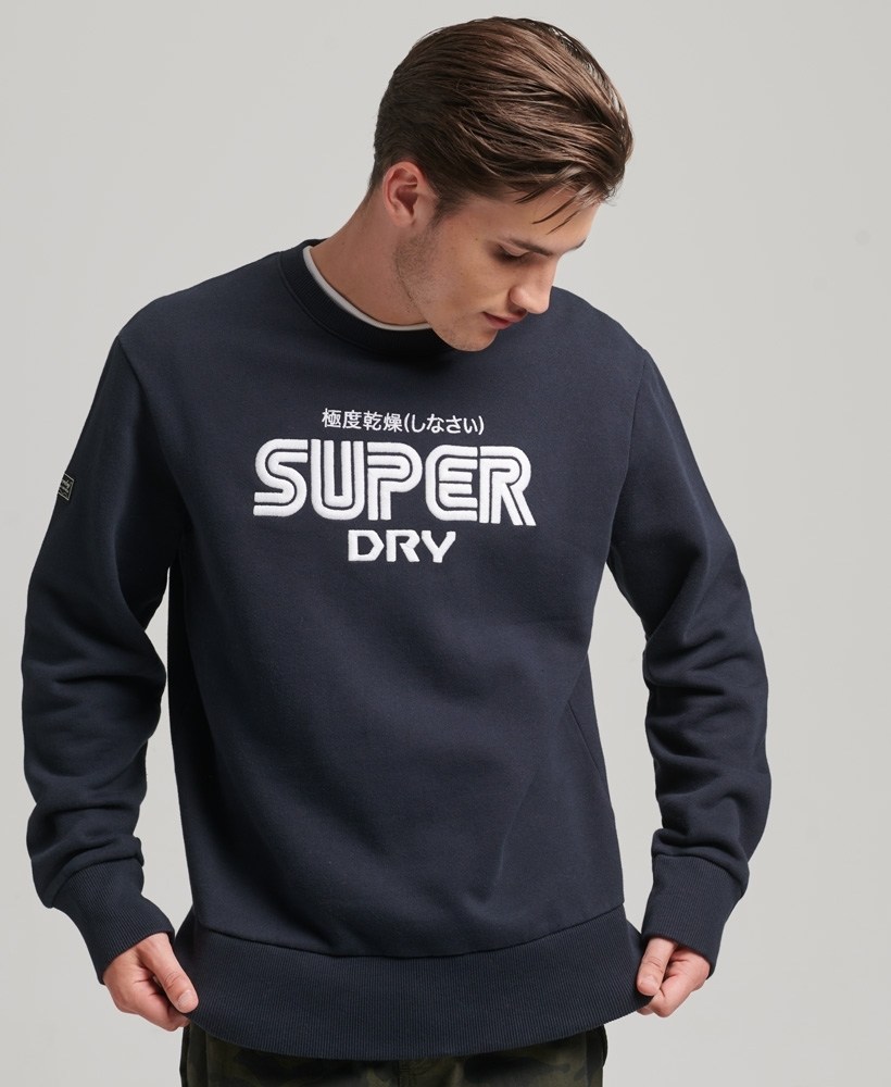 Superdry long sweatshirt on sale