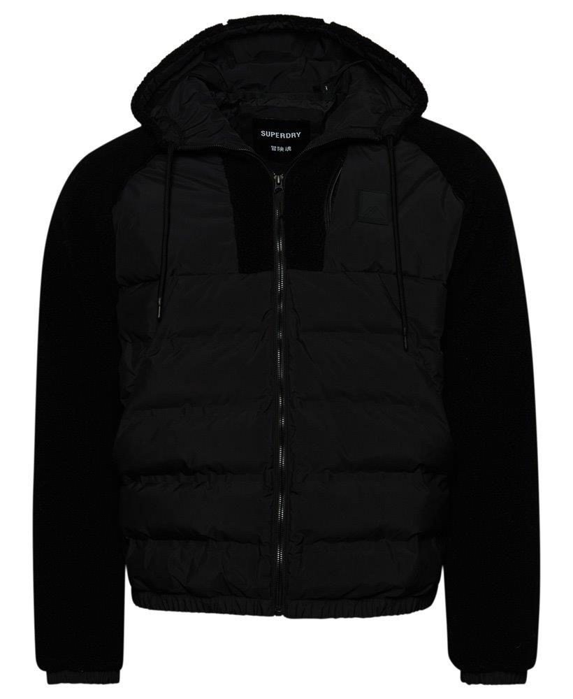 MOUNTAIN FLEECE HYBRID ZIP HOODIE