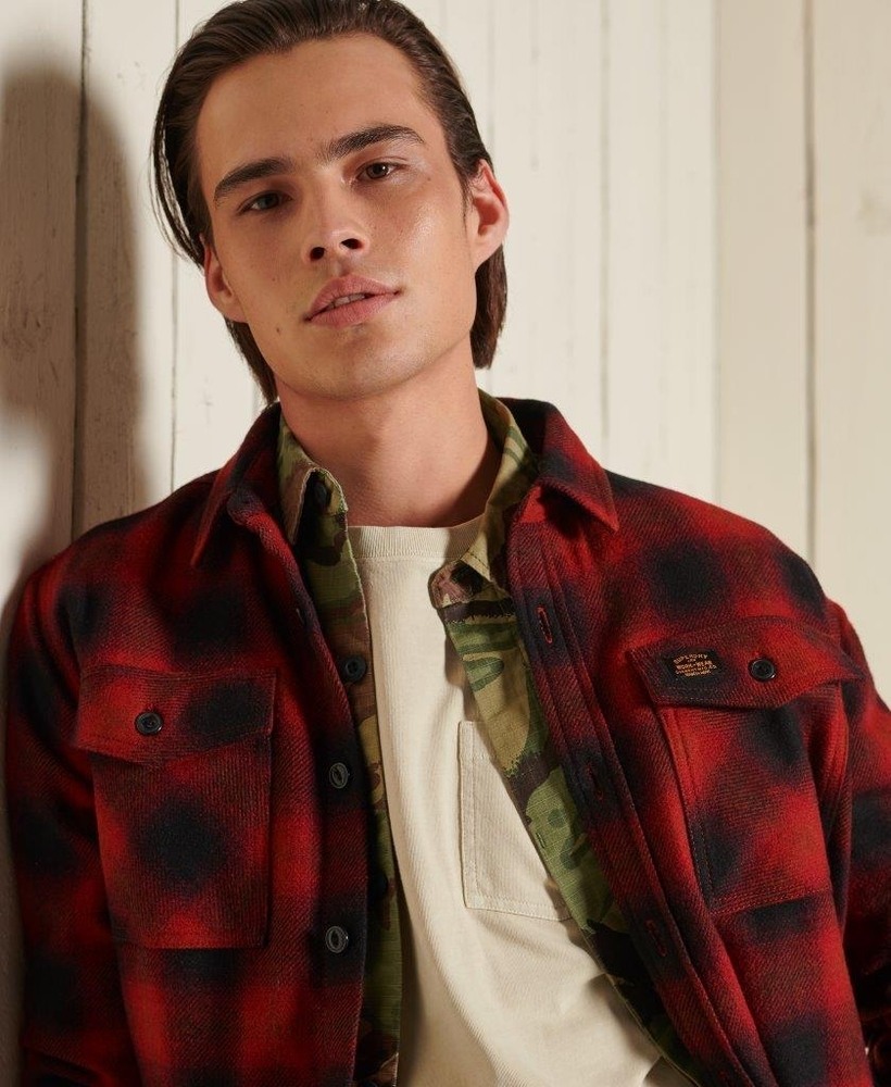 WOOL MILLER OVERSHIRT