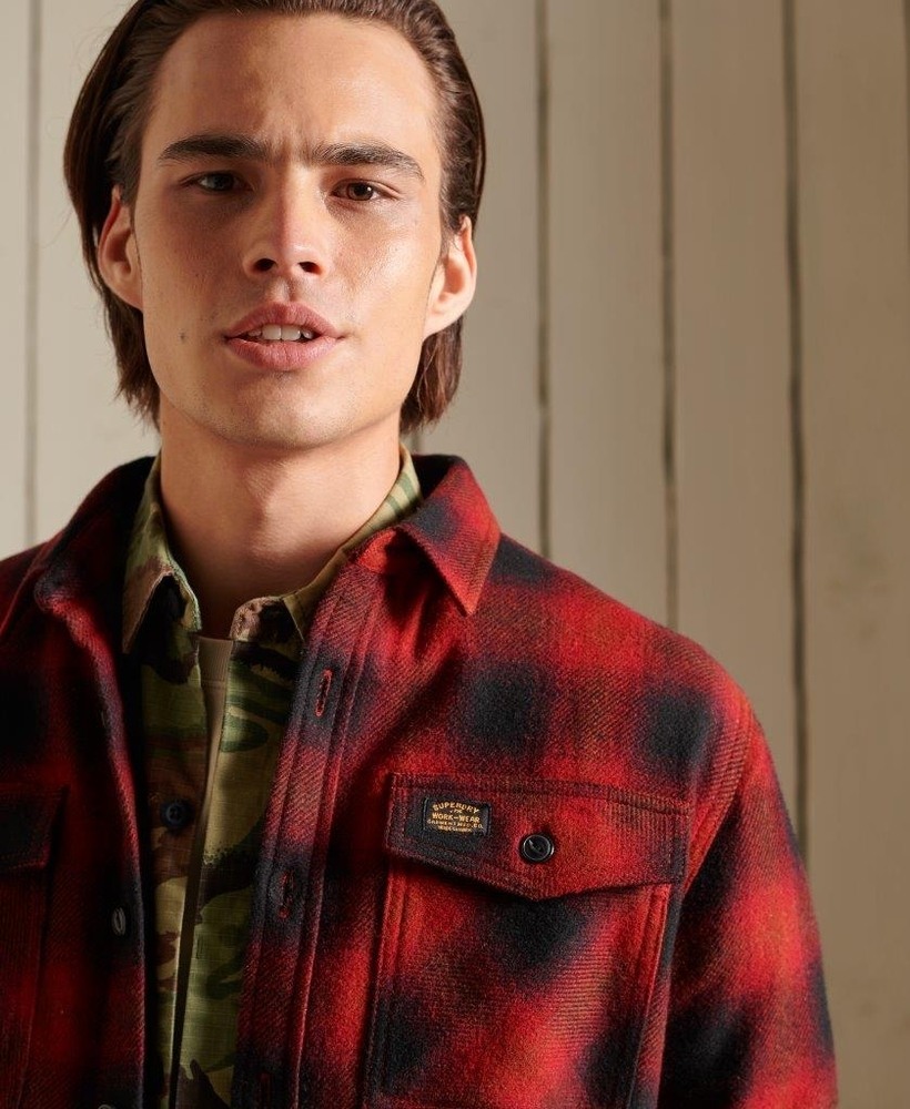 WOOL MILLER OVERSHIRT