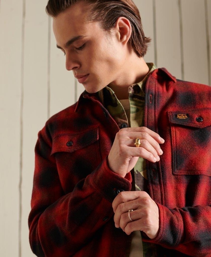 WOOL MILLER OVERSHIRT