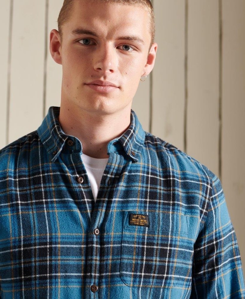 ORGANIC COTTON LUMBERJACK CHECK SHIRT