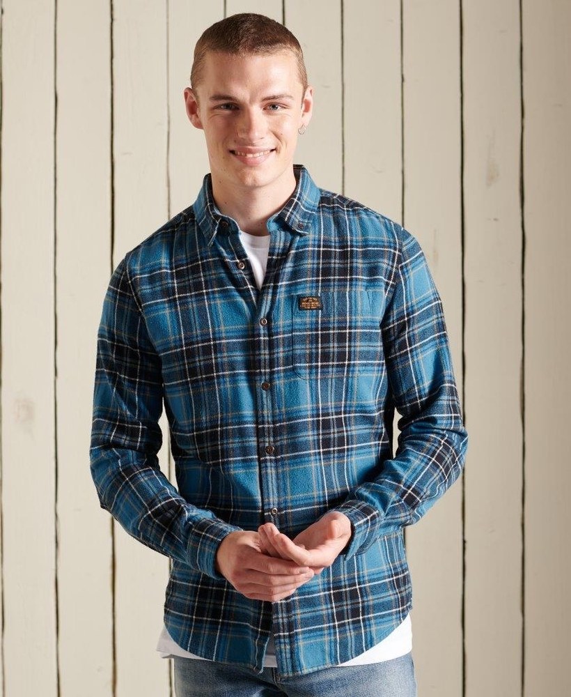 ORGANIC COTTON LUMBERJACK CHECK SHIRT