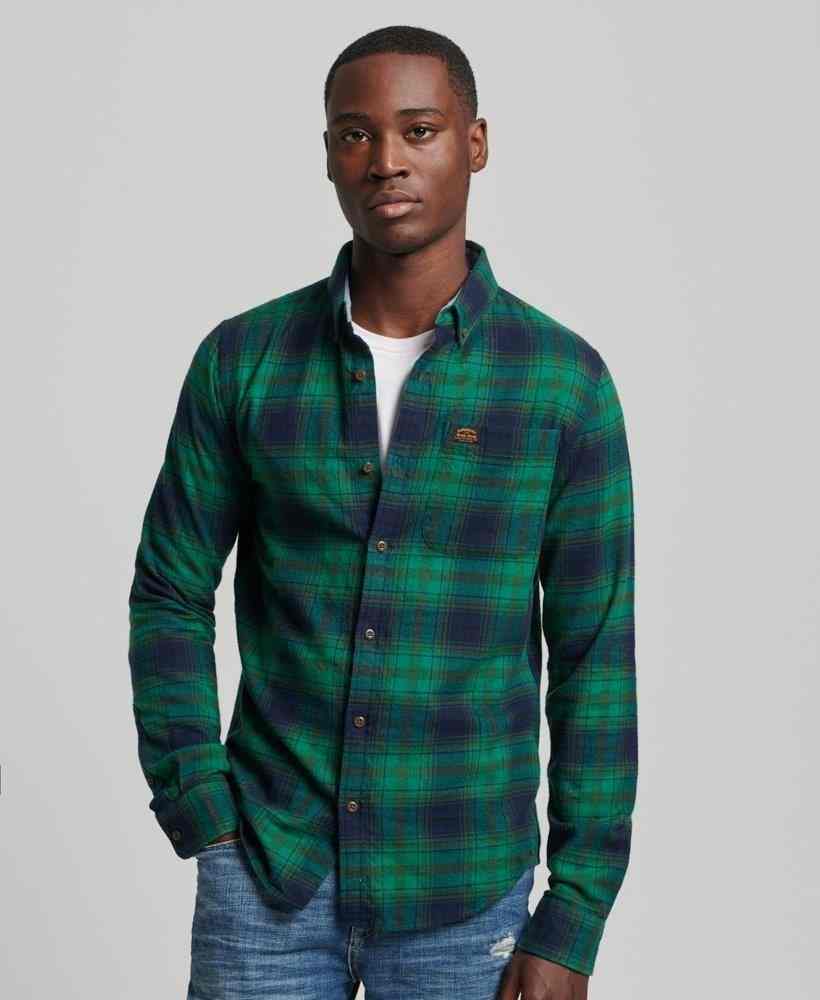 ORGANIC COTTON VINTAGE LUMBERJACK SHIRT