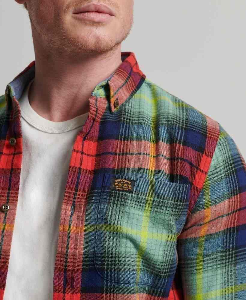 FJ コラボ　HWxFJ Printed flannel L/S shirt 1 和田颯コラボ商品「HW×FJ Printed flannel L/S shirt」発売決定！ | Da