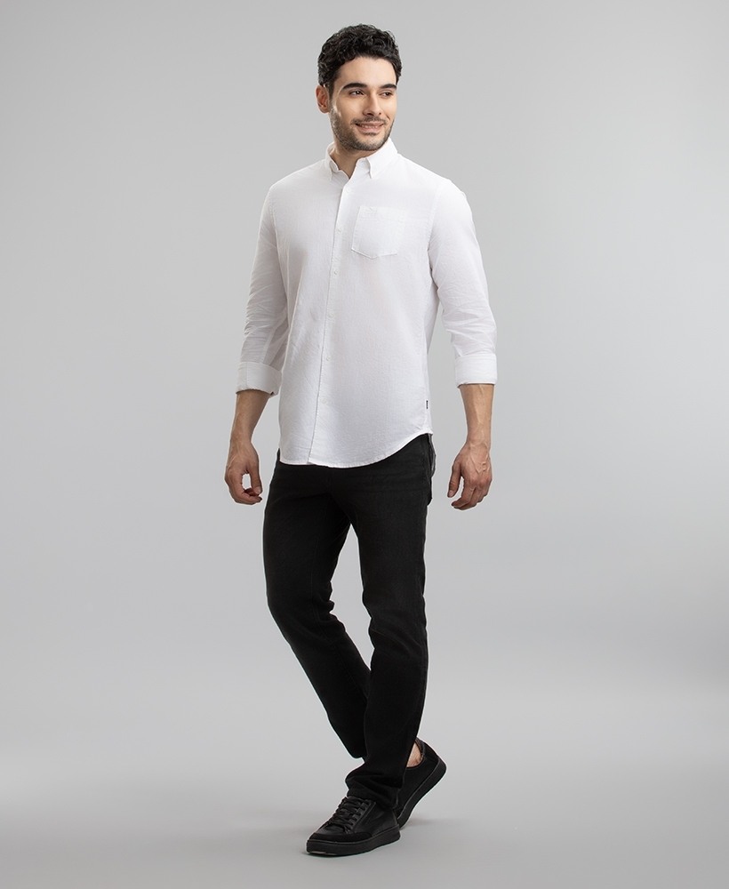 STUDIOS LINEN BD L/S SHIRT