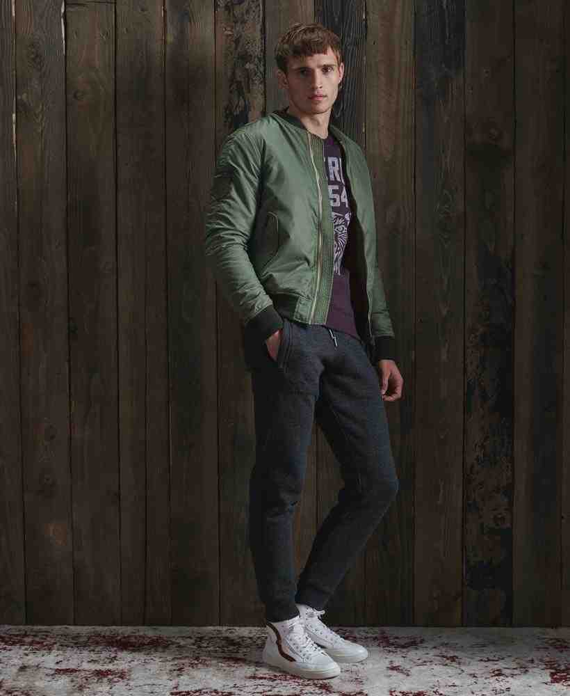 NYLON FLIGHT BOMBER JACKET
