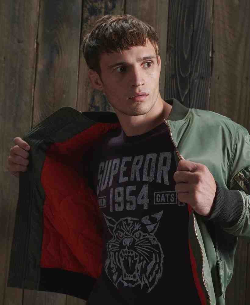 NYLON FLIGHT BOMBER JACKET