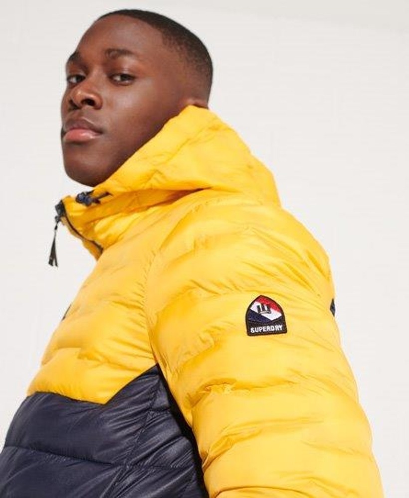 Superdry down radar mix quilted jacket 2025