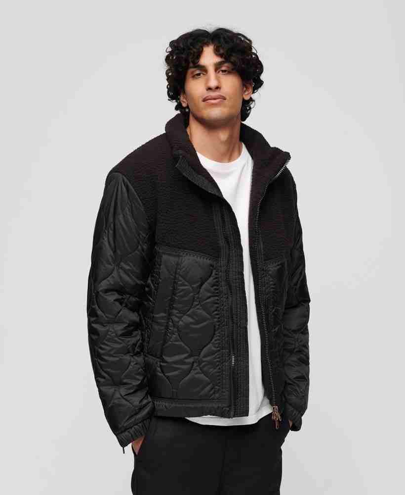 SHERPA QUILTED HYBRID JACKET