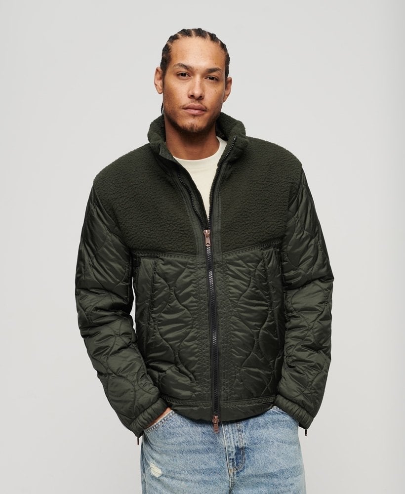 Superdry quilted jacket clearance