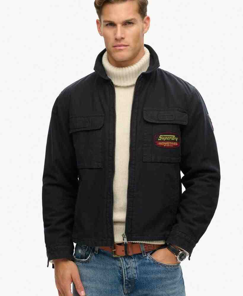 SUPERDRY ストリート スポーツ古着 リップストップ テックジャケット
