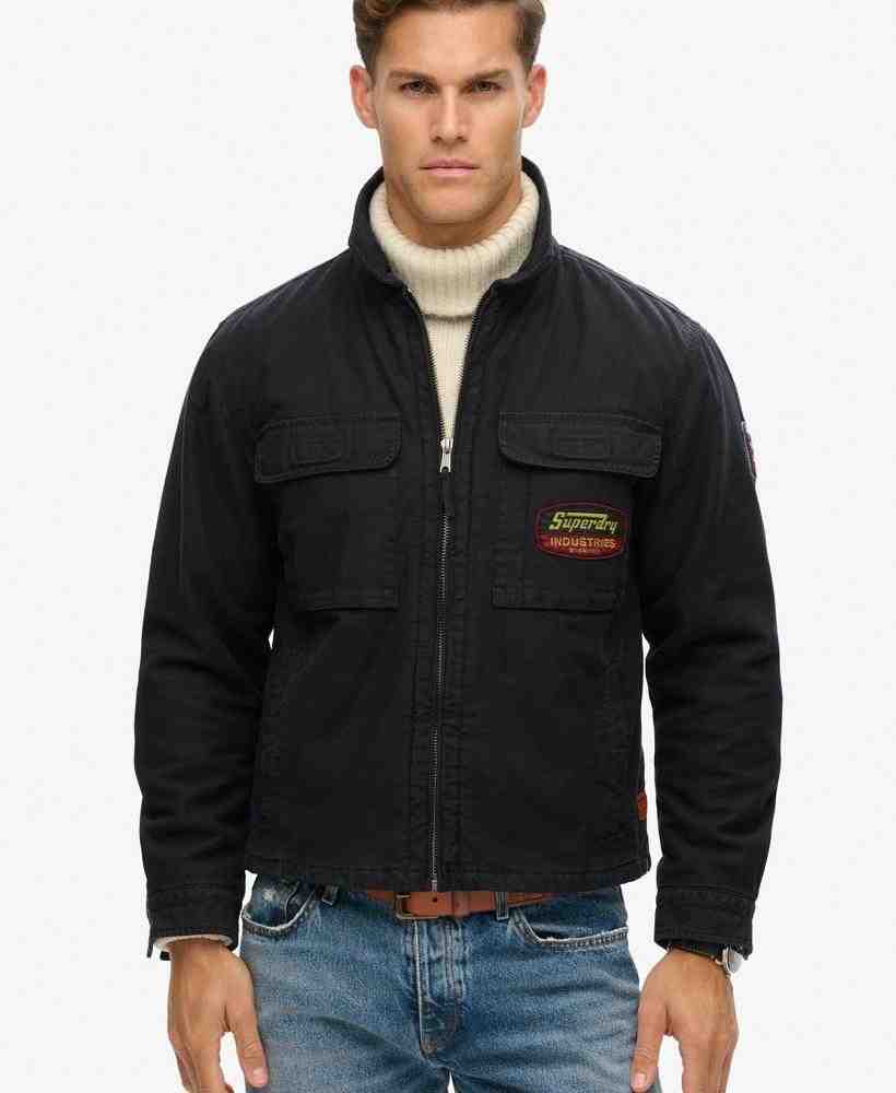 PATCHED ZIP THRU JACKET