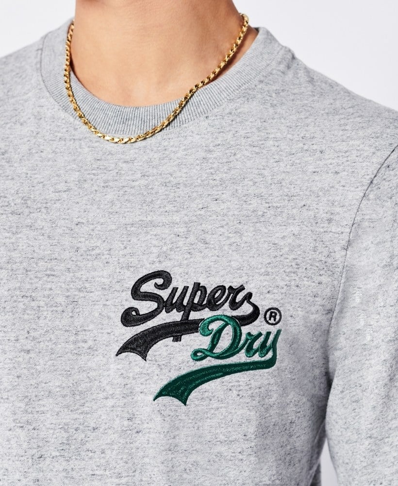 VINTAGE LOGO INTEREST LONG SLEEVE TOP