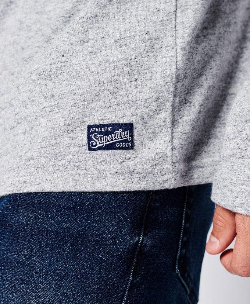 VINTAGE LOGO INTEREST LONG SLEEVE TOP