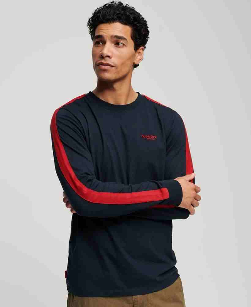 ESSENTIAL LOGO RETRO STRIPE LONG SLEEVE TOP
