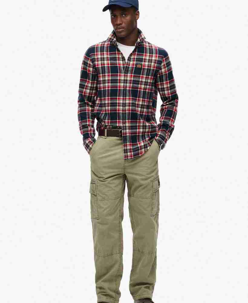 ORGANIC COTTON BAGGY CARGO PANTS