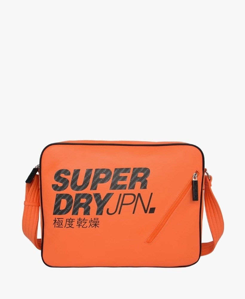 SUPERSIDE PERFORATED MESSENGER BAG