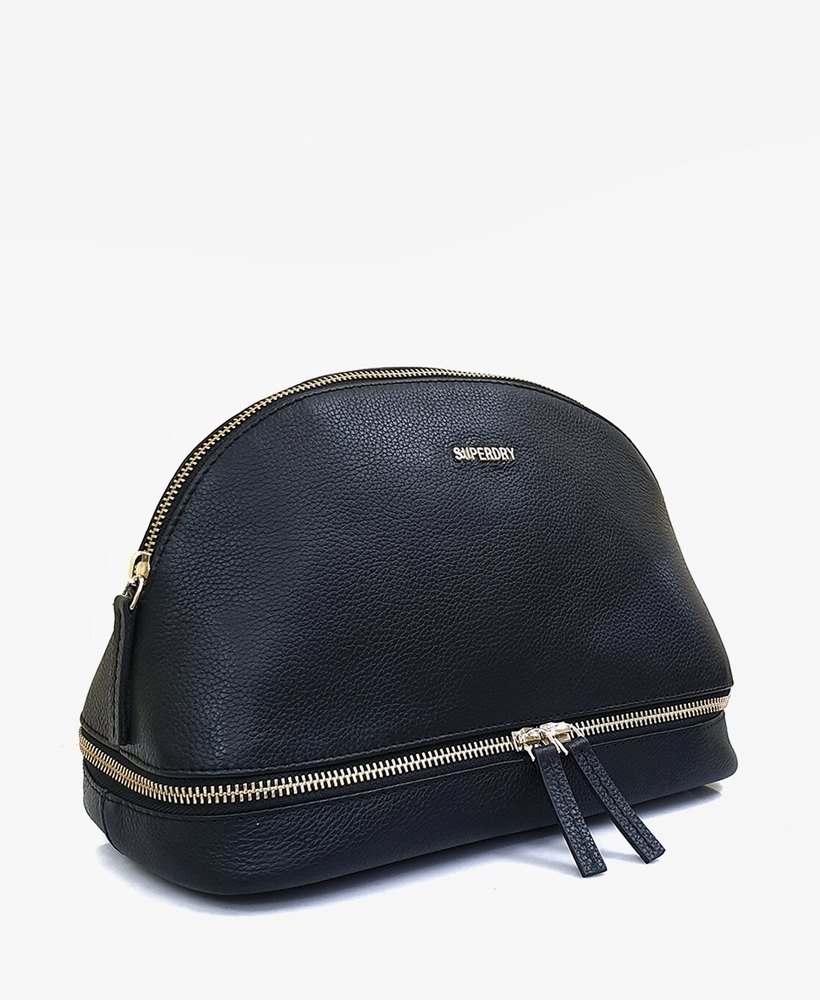 LEATHER WOMEN'S WASHBAG