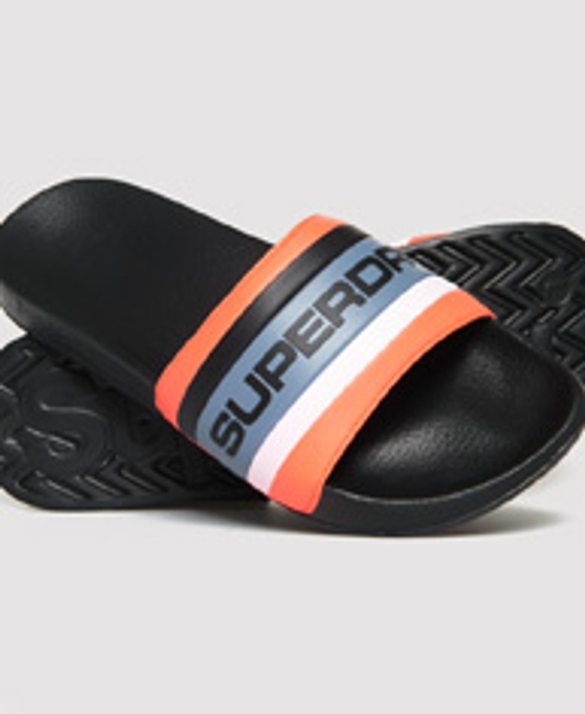 RETRO COLOUR BLOCK POOL SLIDE