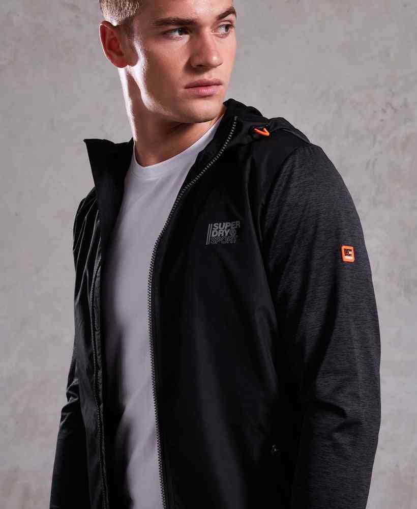 Superdry active reflective hybrid jacket top