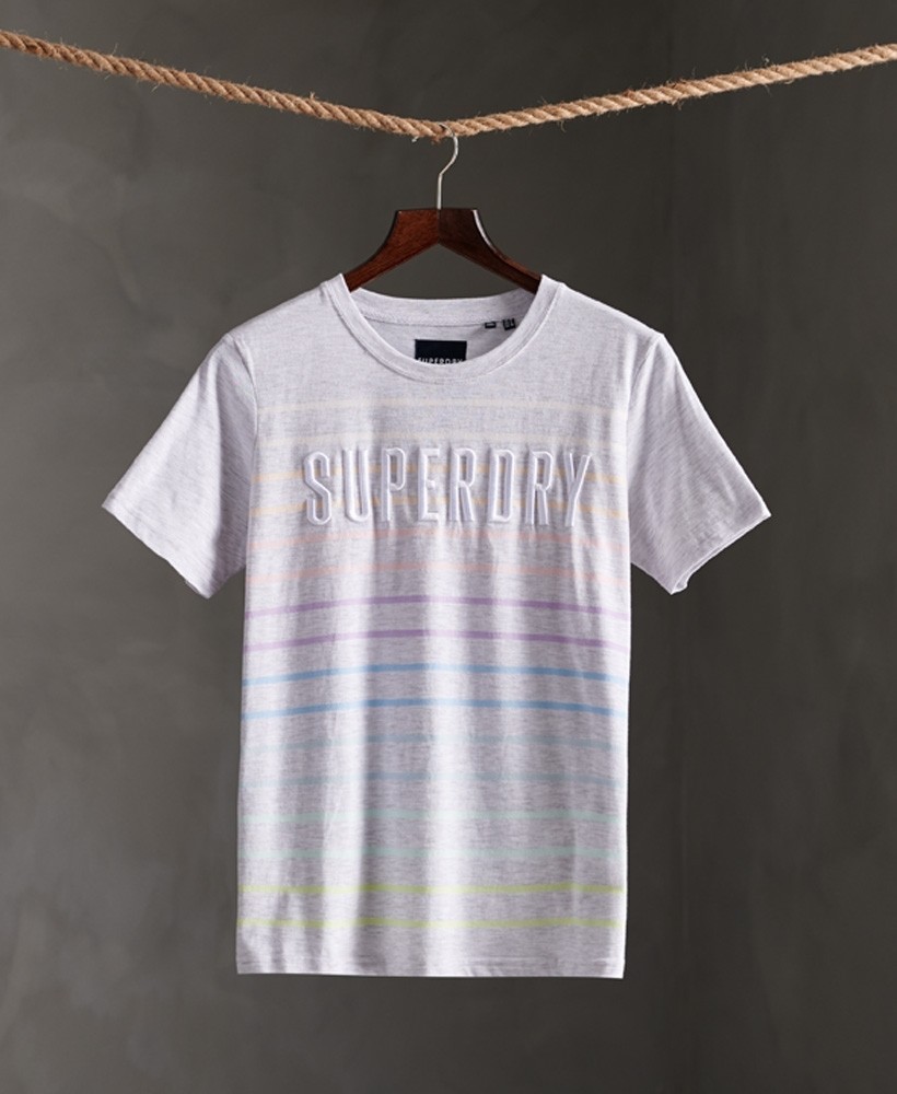 RAINBOW STRIPE T-SHIRT