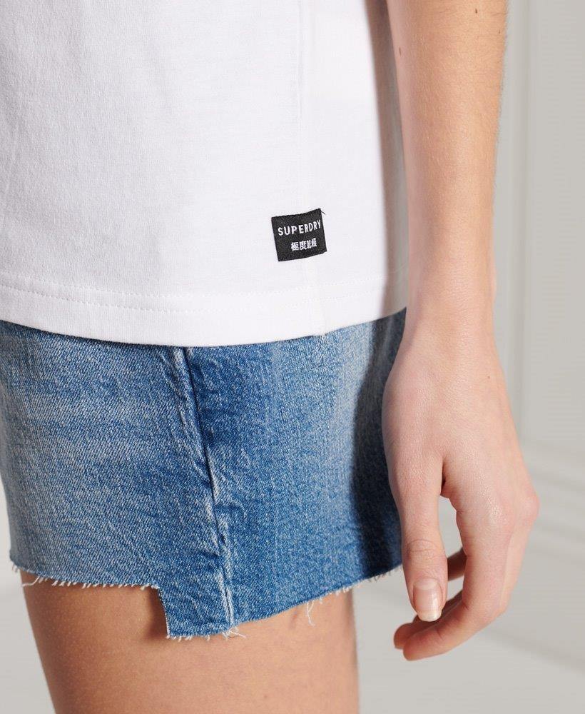 ALICE SCRIPT EMBROIDERED T-SHIRT