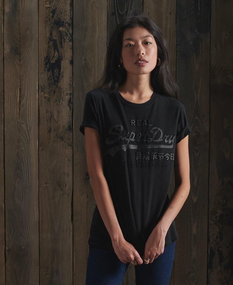 VINTAGE LOGO LUSTRE T-SHIRT