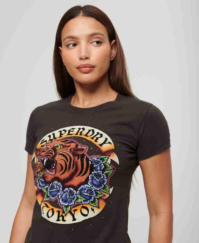 TATTOO RHINESTONE T-SHIRT