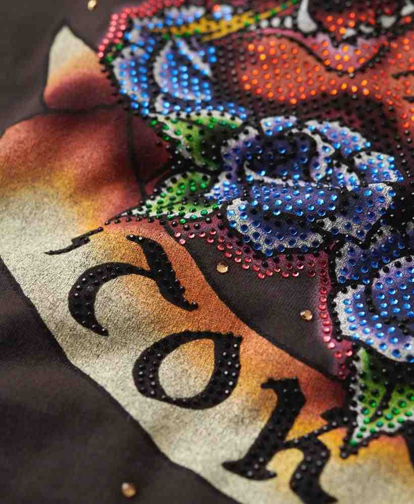 TATTOO RHINESTONE T-SHIRT