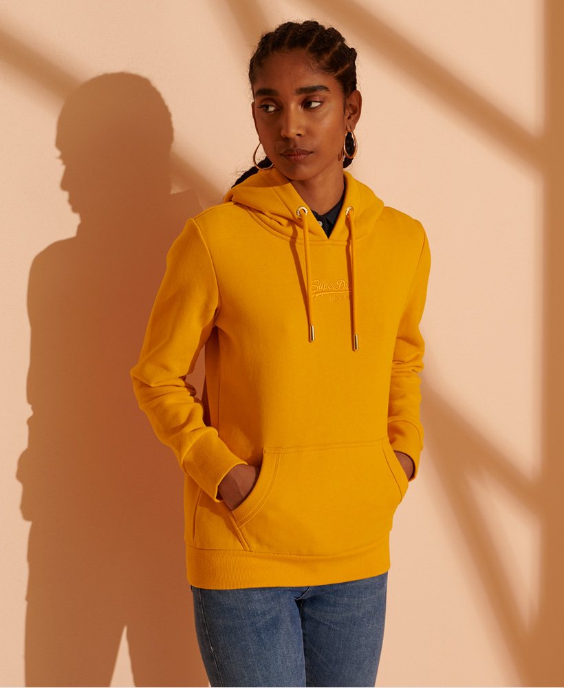 VINTAGE LOGO TONAL EMBROIDERED HOODIE