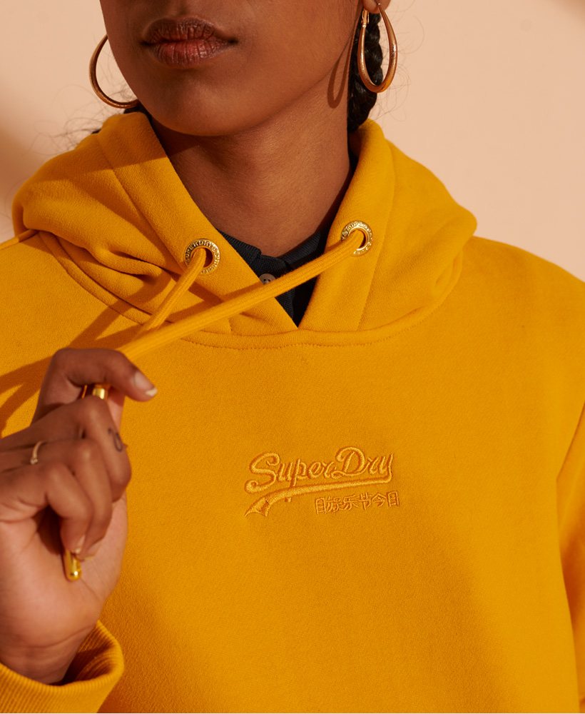 VINTAGE LOGO TONAL EMBROIDERED HOODIE