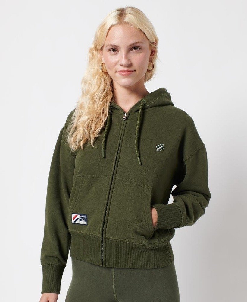CODE ESSENTIAL ZIP HOODIE