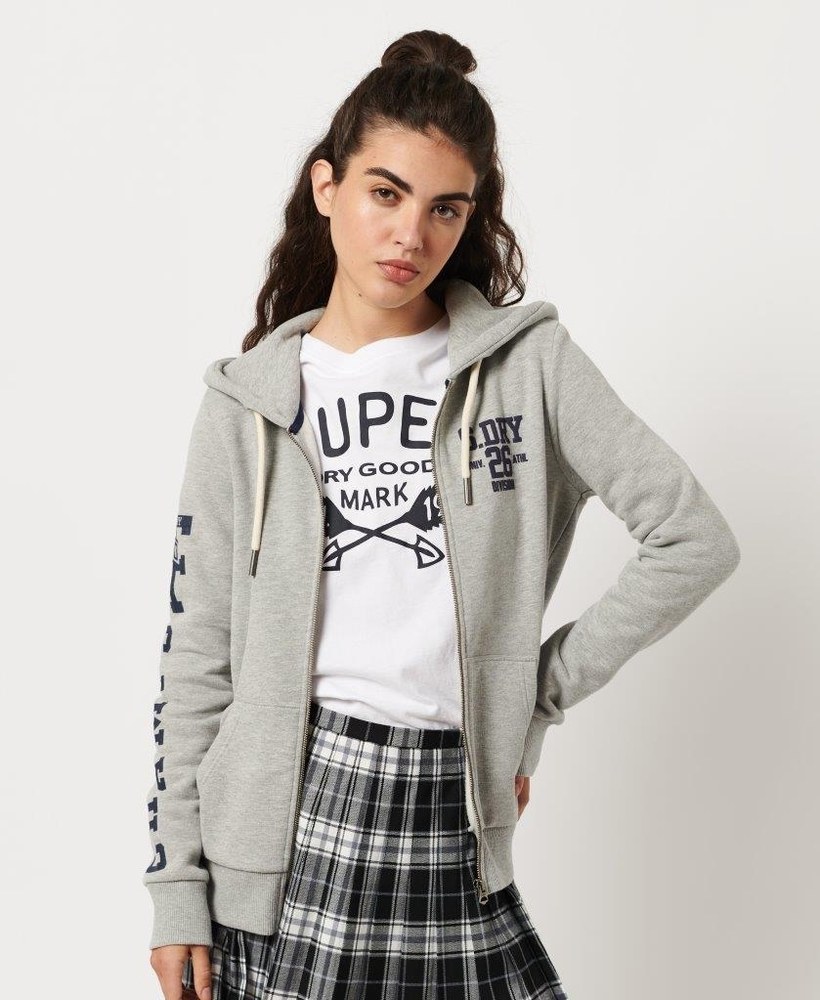 TRACK AND FIELD ZIP HOODIE