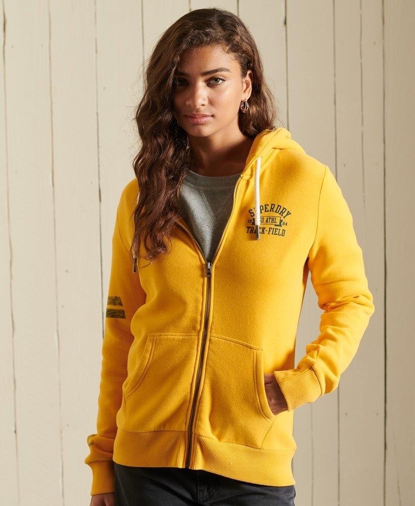 TRACK AND FIELD ZIP HOODIE