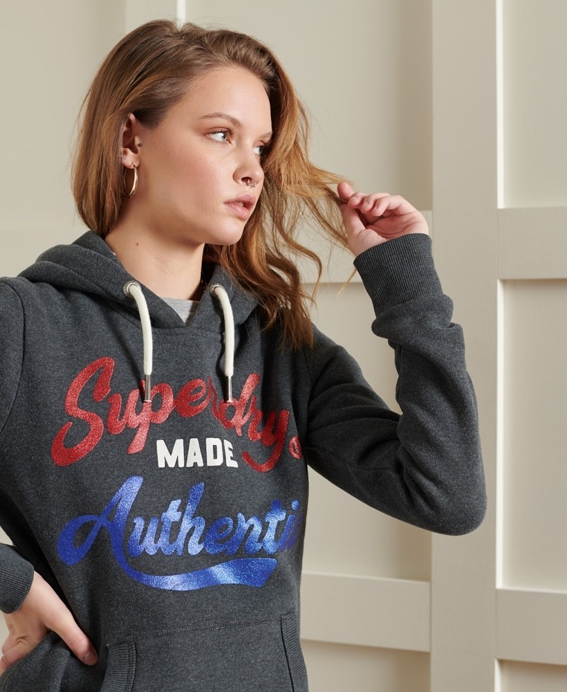 LIMITED EDITION AMERICANA GLITTER HOODIE