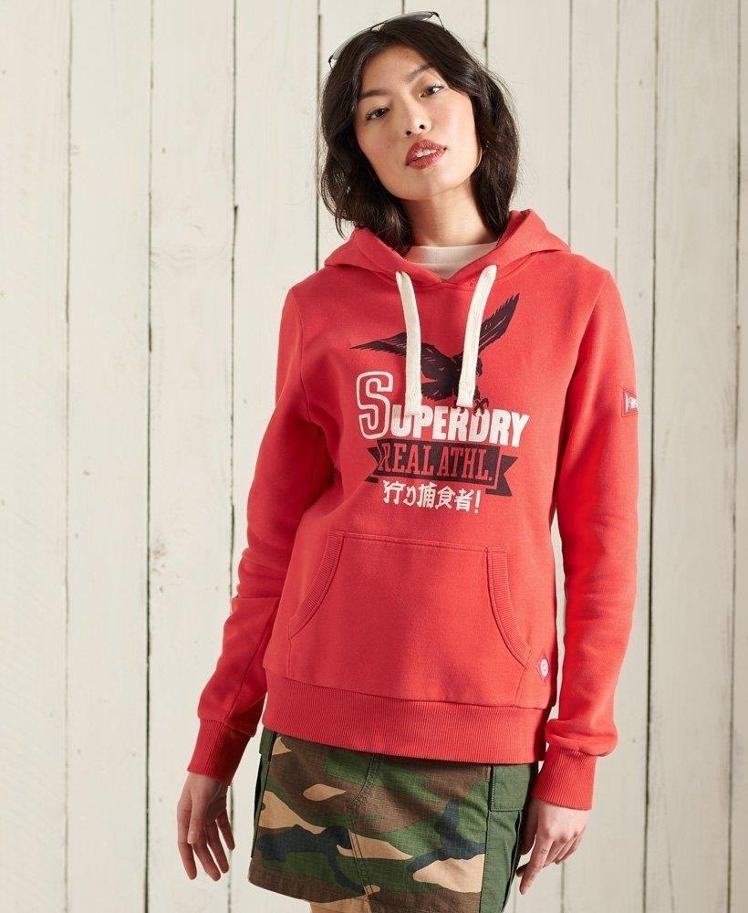VINTAGE VARSITY LOOPBACK HOODIE