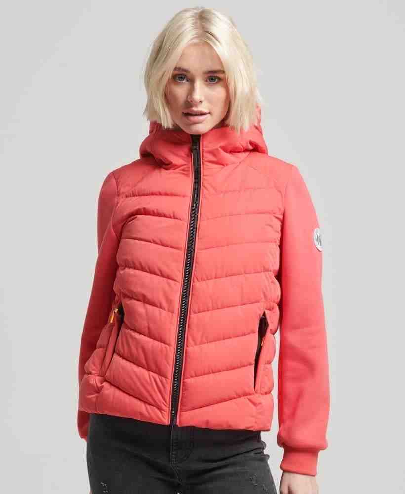 Superdry pink padded jacket 2025