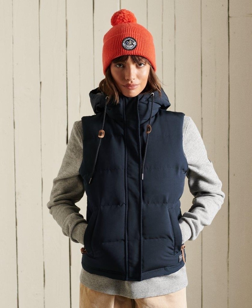 EVEREST HOODED PUFFER GILET