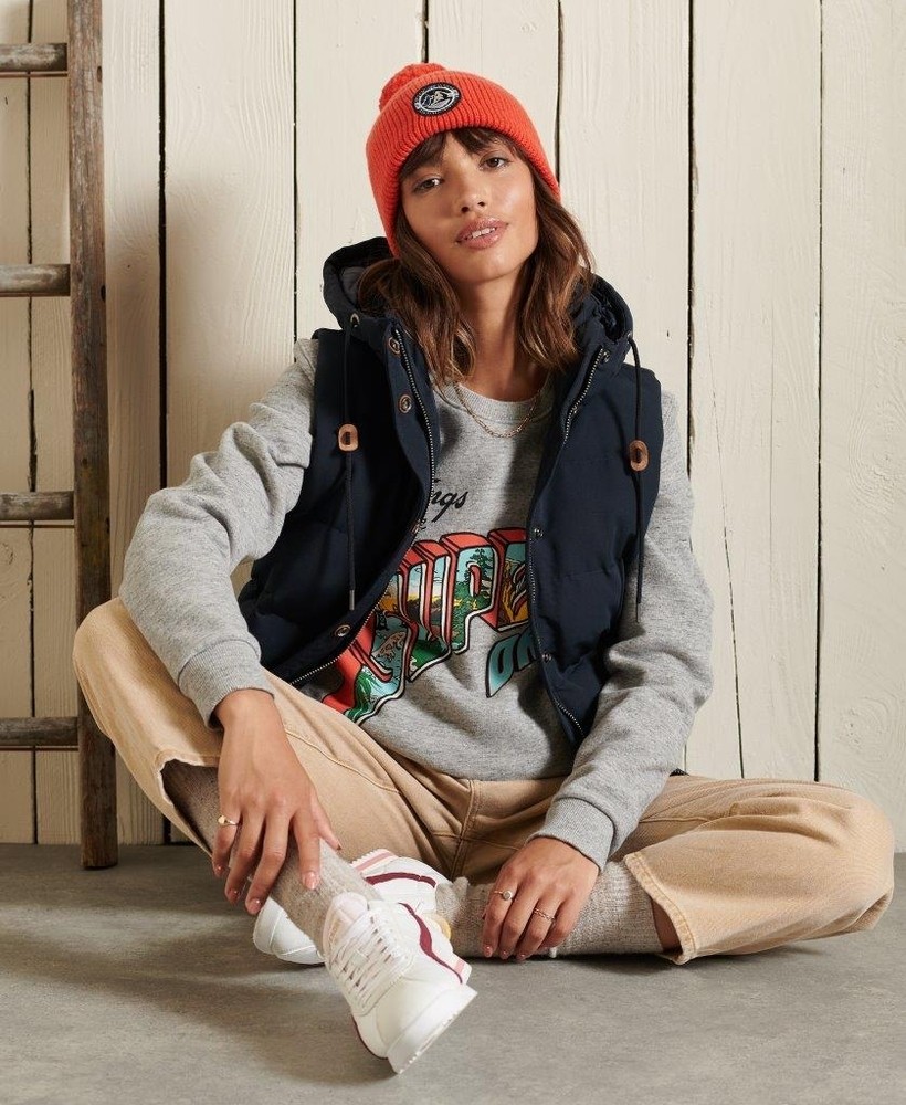 EVEREST HOODED PUFFER GILET
