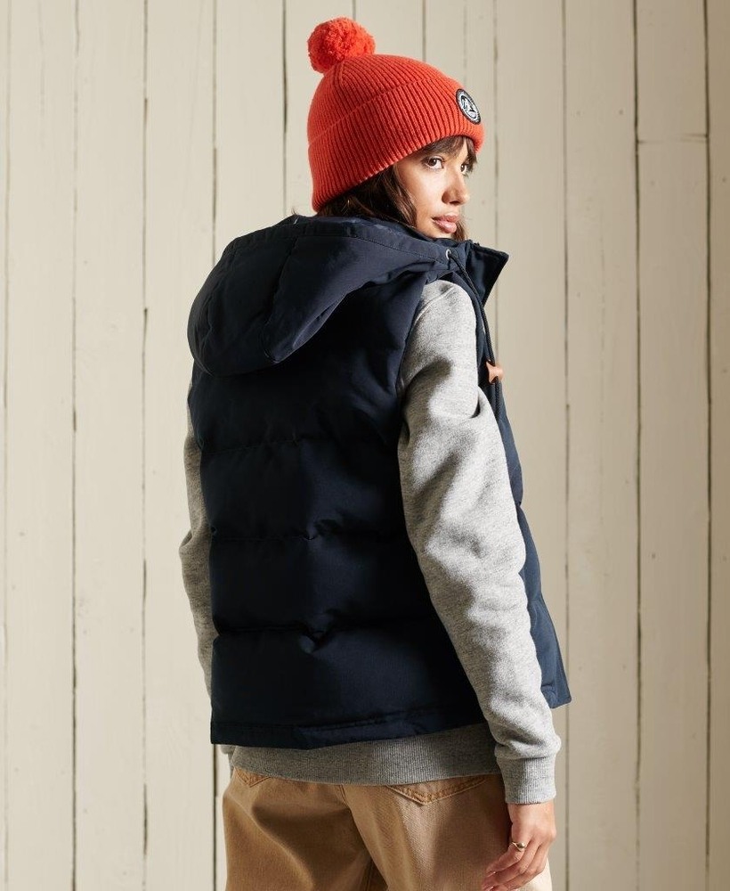 EVEREST HOODED PUFFER GILET