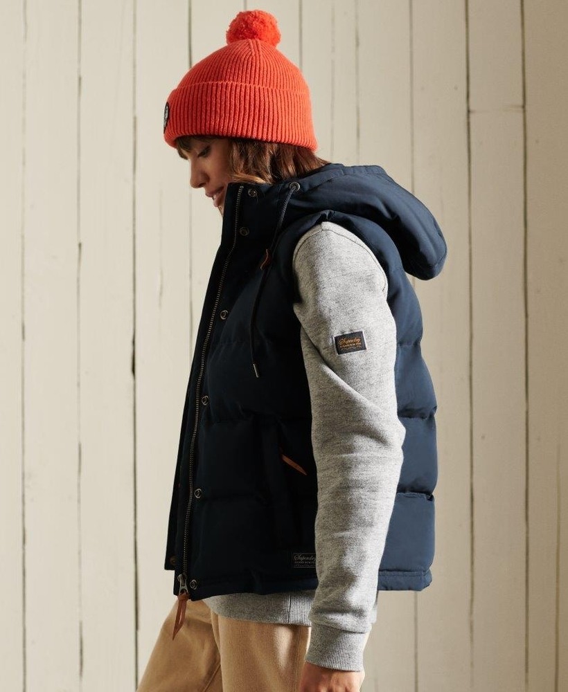 EVEREST HOODED PUFFER GILET