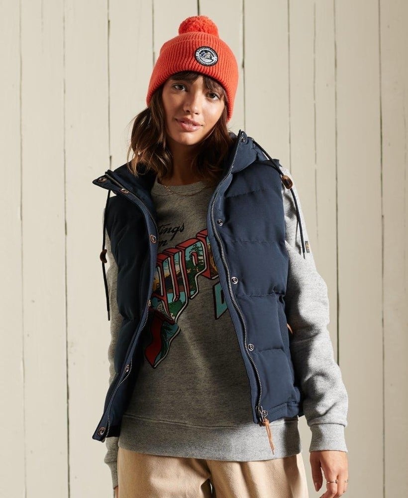 EVEREST HOODED PUFFER GILET