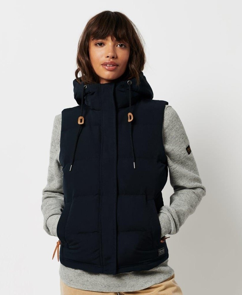 EVEREST HOODED PUFFER GILET