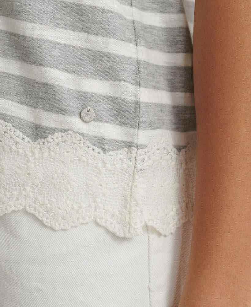 LACE MIX VEST TOP