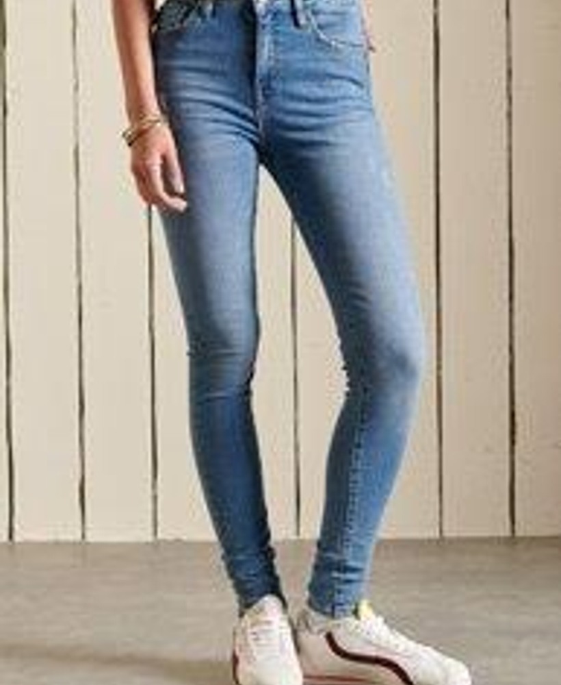 HIGH RISE SKINNY JEANS