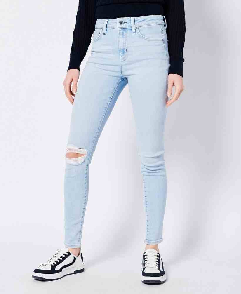HIGH RISE SKINNY JEANS