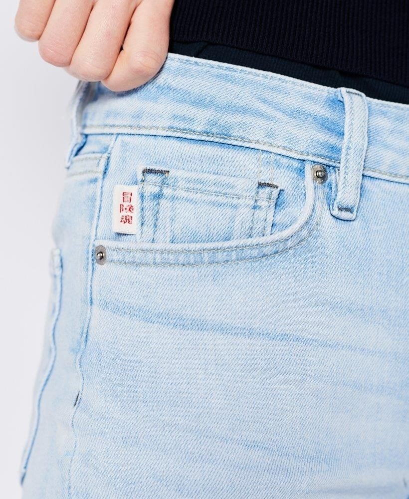 HIGH RISE SKINNY JEANS