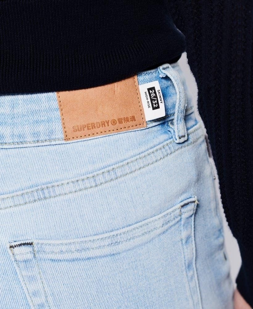 HIGH RISE SKINNY JEANS