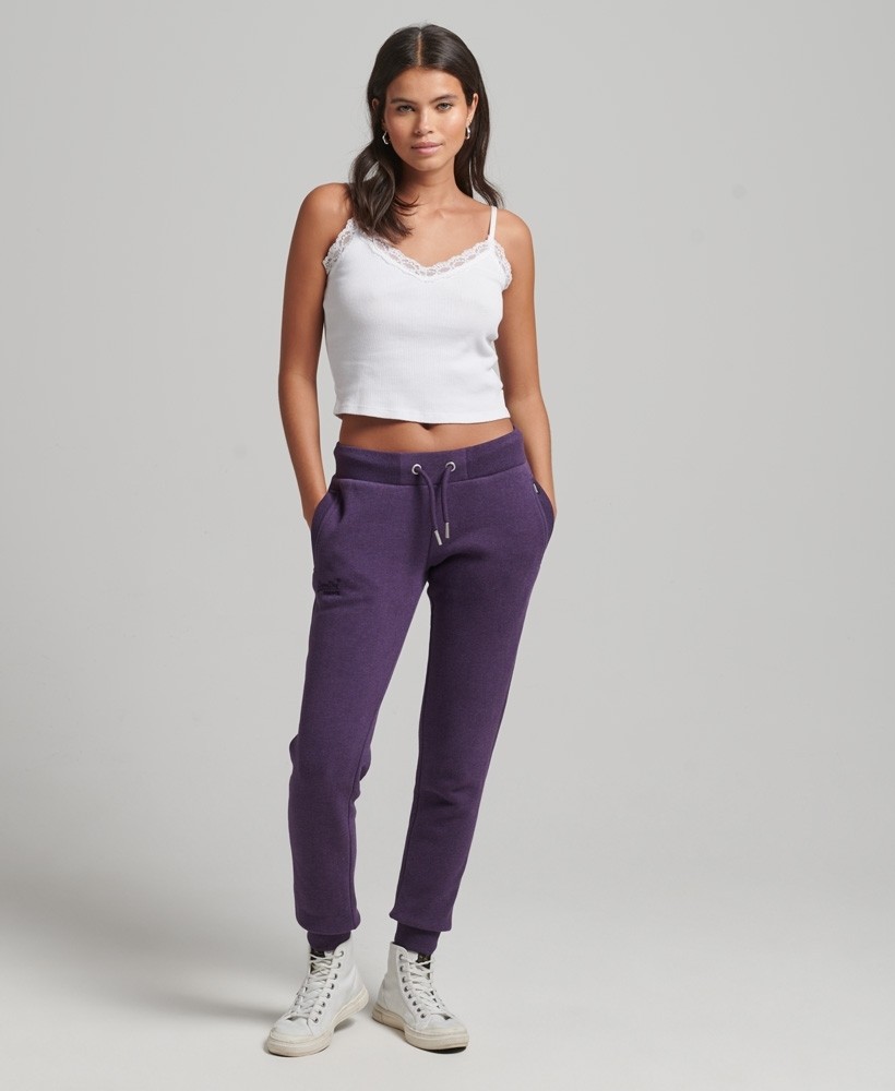 ORGANIC COTTON ESSENTIAL LOGO JOGGERS